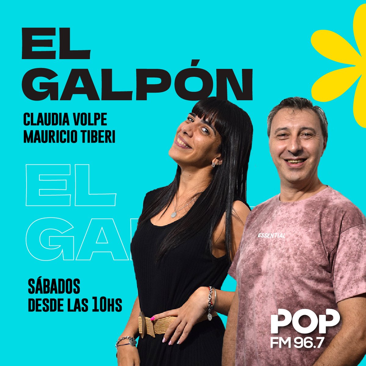 Desde las 10 hs, "El Galpón" con Claudia Volpe y Mauricio Tiberi en vivo por POP Radio #LaPlata    

Escuchá en FM 96.7 o desde la web    
📻 POPLaPlata.com.ar
