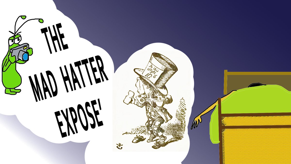 DomotoAndMe's tweet photo. ... #cartoon #comedy #humour #animation #madHatter #AliceAdventuresInWonderland #MarchHare #stickMan #interview #talkShow #comic https://t.co/RkDUM8GH3f
