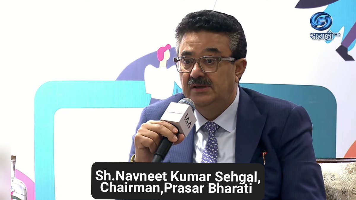 FACE TO FACE with Shri. Navneet Kumar Sehgal,Chairman,Prasar Bharati  | 20.06.2025

YouTube Link..
youtube.com/live/ejRSGaon9…
▶️Doordarshan Sahyadri

<a href="/navneetsehgal3/">Navneet Sehgal</a> <a href="/AshwinPaddy/">Ashwin Padmanabhan</a> 
<a href="/DDNewslive/">DD News</a> <a href="/DDNewsHindi/">डीडी न्यूज़</a> <a href="/DDNational/">Doordarshan National दूरदर्शन नेशनल</a> <a href="/ddsahyadrinews/">DD Sahyadri News | सह्याद्री बातम्या</a>