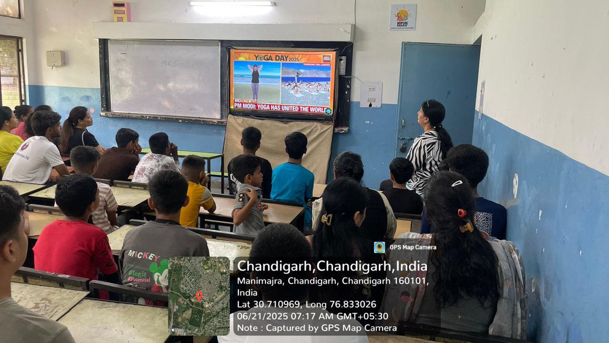 GMSSS MHC Manimajra (@gmsssmhc) on Twitter photo 11th International Yoga Day was celebrated <a href="/GmsssMhc/">GMSSS MHC Manimajra</a> .Live telecast was seen by students.Principal,Mrs.Monika Puri addressed,“Yoga have vast potential for physical,mental & spiritual health of every human being.Refreshment was given to all the participants. <a href="/SchoolEduChd/">Department of School Education, Chandigarh</a> 11th International Yoga Day was celebrated <a href="/GmsssMhc/">GMSSS MHC Manimajra</a> .Live telecast was seen by students.Principal,Mrs.Monika Puri addressed,“Yoga have vast potential for physical,mental & spiritual health of every human being.Refreshment was given to all the participants. <a href="/SchoolEduChd/">Department of School Education, Chandigarh</a>