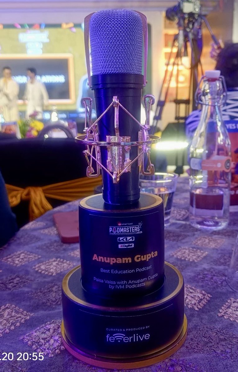 Anupam Gupta (@b50) on Twitter photo Thank you everyone, guests, audience, listeners! This feels great! <a href="/HTSmartcast/">HT Smartcast</a> best education podcast award 2025 to #paisavaisa well done <a href="/IVMPodcasts/">IVM Podcasts</a> you guys are the best! Yay! Thank you everyone, guests, audience, listeners! This feels great! <a href="/HTSmartcast/">HT Smartcast</a> best education podcast award 2025 to #paisavaisa well done <a href="/IVMPodcasts/">IVM Podcasts</a> you guys are the best! Yay!