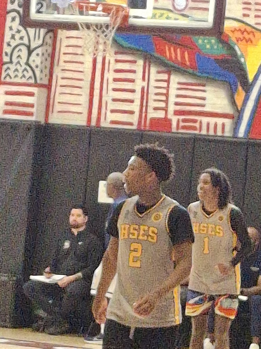 Friday afternoon Unsung guys <a href="/PhillyHSLive/">Philly HS</a> from GW Carver E &amp; S HS- 6'4" '27 Billy Henighan #23 and 5'10" '27 Treyvan Deadrick #2.