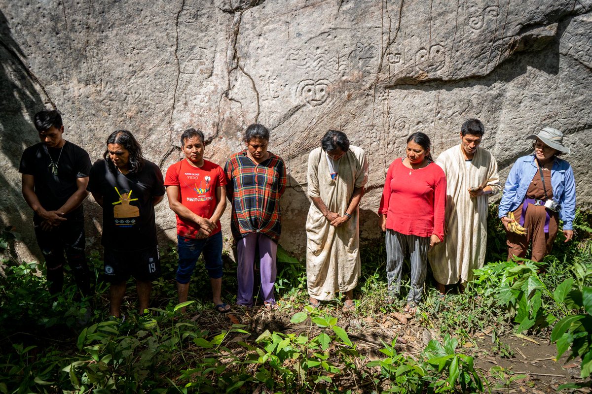 #NaciónMatsigenka 📷 | La Nación Matsigenka realizó una misión de reconocimiento territorial en la cuenca del río Palotoa (Madre de Dios), reafirmando su vínculo ancestral con el sitio sagrado de Pusharo.