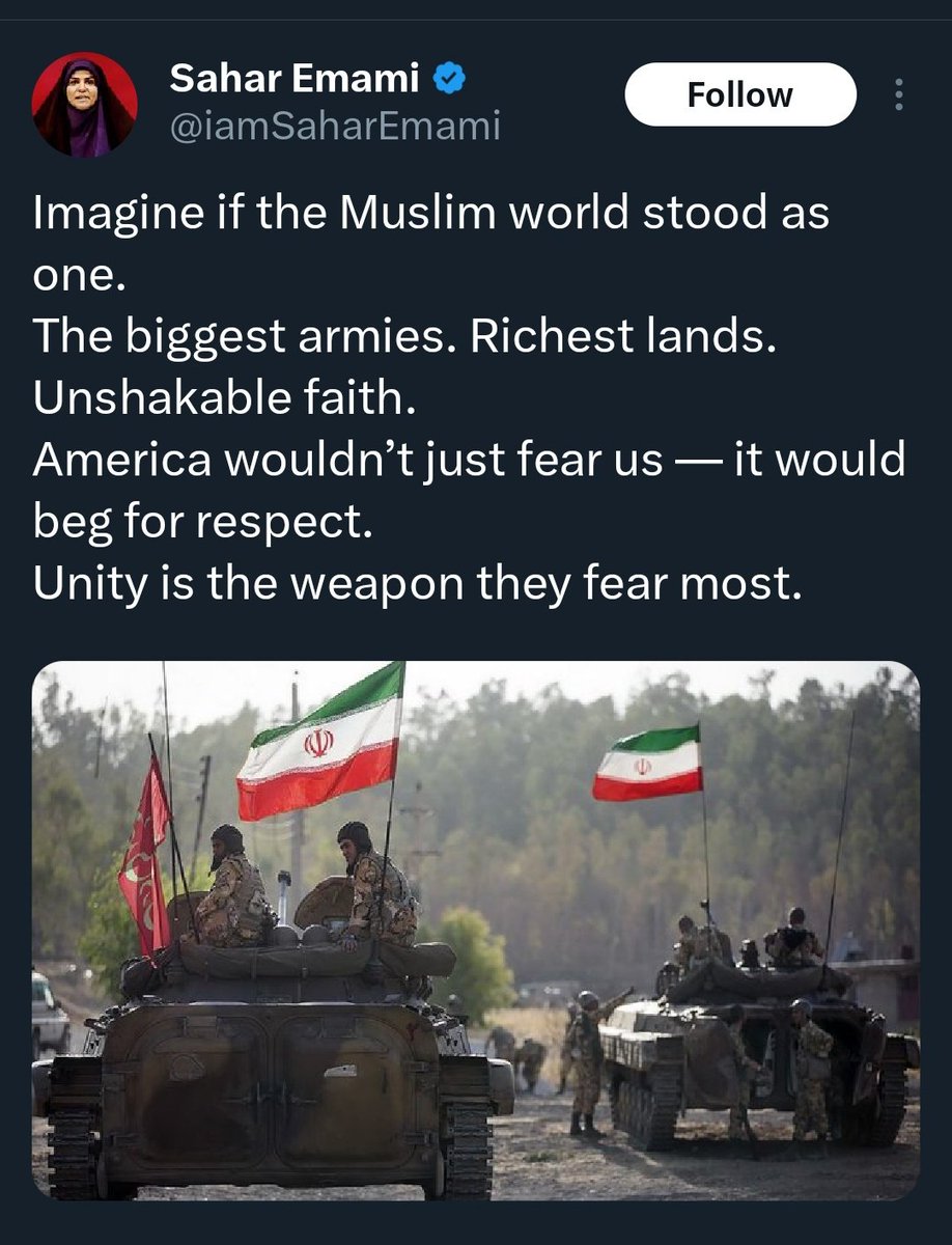 antaraQta's tweet photo. @MightyHadi @DhanangAriono @fotodakwah Tapi ya emg goblok aja si pengikut wahabi ini. Sukarela banget nelen isu sunni-syiah padahal yg bikin itu isu ya israel² juga.

Semua yg ngehalangi (berani ke) Israel pasti dicap Syi'ah, kenapa? Karna butuh negara Islam tetep kepecah.

Masa musuh Islam = musuh Israel? https://t.co/yKUddwYrIK