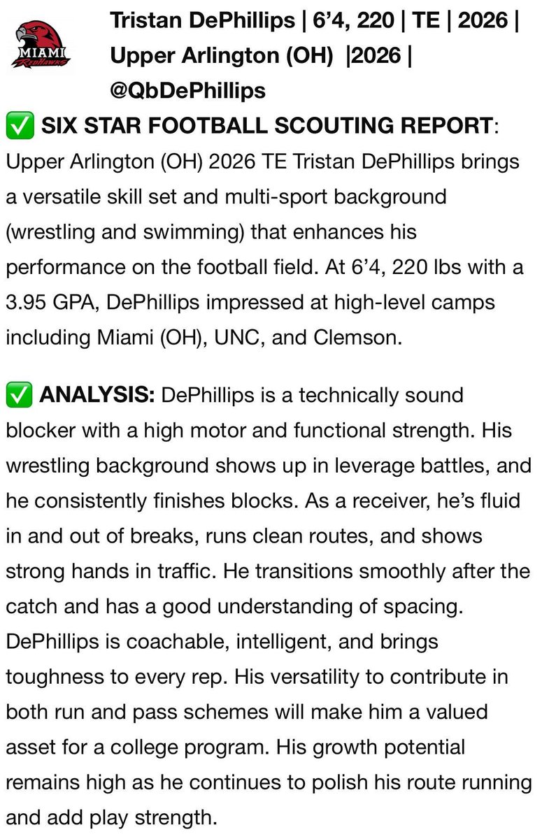 Tristan DePhillips 2026 (@qbdephillips) on Twitter photo Thank you for the write up! Excited about this season!! @Sixstarfootball <a href="/GoldenBears_FB/">UA Football</a> <a href="/CoachObly/">Kyle Obly</a> 
<a href="/Coachjpatton/">James Patton</a> <a href="/CoachV_Football/">Coach Velasquez</a> <a href="/CoachSchaefer62/">Michael D Schaefer, Ed.D.</a> <a href="/jbuttermore2/">Justin Buttermore</a> <a href="/CoachPick53/">Caleb Pickrell</a> <a href="/Bill_Kurelic/">Bill Kurelic</a> <a href="/AllenTrieu/">Allen Trieu</a> @On3Recruits <a href="/Rivals/">Rivals</a> <a href="/UAHS_Wrestling/">UAHS Wrestling</a> Thank you for the write up! Excited about this season!! @Sixstarfootball <a href="/GoldenBears_FB/">UA Football</a> <a href="/CoachObly/">Kyle Obly</a> 
<a href="/Coachjpatton/">James Patton</a> <a href="/CoachV_Football/">Coach Velasquez</a> <a href="/CoachSchaefer62/">Michael D Schaefer, Ed.D.</a> <a href="/jbuttermore2/">Justin Buttermore</a> <a href="/CoachPick53/">Caleb Pickrell</a> <a href="/Bill_Kurelic/">Bill Kurelic</a> <a href="/AllenTrieu/">Allen Trieu</a> @On3Recruits <a href="/Rivals/">Rivals</a> <a href="/UAHS_Wrestling/">UAHS Wrestling</a>