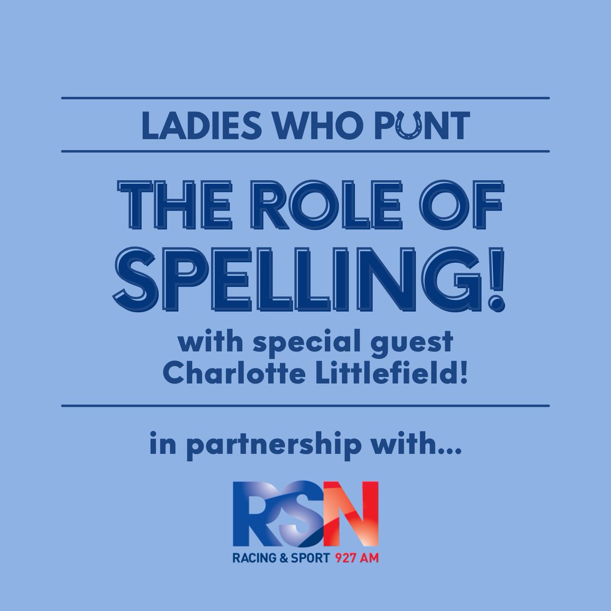 We were thrilled to have <a href="/HayfieldsRacing/">Hayfields Racing</a> on the pod this week to help us decode Spelling! Charlotte gave great insight into how a spell can be tailored to each horse to help them develop as an athlete 💪
Listen here 👇
🔗linktree.com/ladieswhopunt