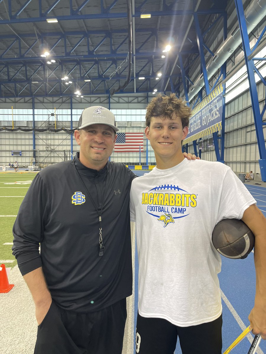 kylenad5's tweet image. Thank you @CoachDtjackson and @CoachiJACK for having me out at camp today. I charted 8/9 on Fg and won the Fg Comp! I can’t wait to be back up in Brookings! @GoJacksFB @codybrown_20 @CoachDanMcGuire @GP_Recruiting @Coach_MThompson @Hunterh24 @ThePuntFactory @Chris_Sailer