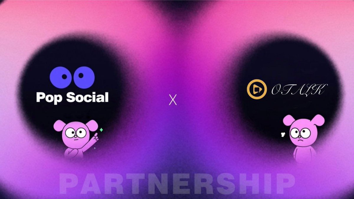 Digital_Diary1's tweet photo. 🪐 Get ready for a next-level digital experience as @OtalkWeb3 and @popapp_official join forces to reshape how we stream, earn, and connect in the Web3 world!

🔗 #Otalk brings decentralized streaming to life, giving creators ownership and fans real rewards.

📲 #Popapp empowers users to build and join token-based communities with ease.
🚀 Together, they’re unlocking a new era of transparency, freedom, and innovation for creators and users alike.

#DigitalDiary