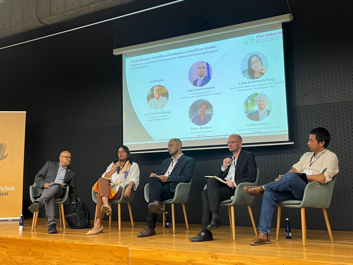 ISC RFP - LAC (@isc_lac) on Twitter photo Como Miembro de Comité de Enlace del <a href="/ISC_LAC/">ISC RFP - LAC</a> la Dra <a href="/Lecheverriaking/">Luisa F. Echeverría-King, PhD. 🇨🇴</a> participó en el evento CTeI Global 2025 realizado en Medellín - Colombia, el pasado 4 y 5 de Junio. El evento se consolida como el encuentro más importante de Diplomacia Científica del pais. Como Miembro de Comité de Enlace del <a href="/ISC_LAC/">ISC RFP - LAC</a> la Dra <a href="/Lecheverriaking/">Luisa F. Echeverría-King, PhD. 🇨🇴</a> participó en el evento CTeI Global 2025 realizado en Medellín - Colombia, el pasado 4 y 5 de Junio. El evento se consolida como el encuentro más importante de Diplomacia Científica del pais.