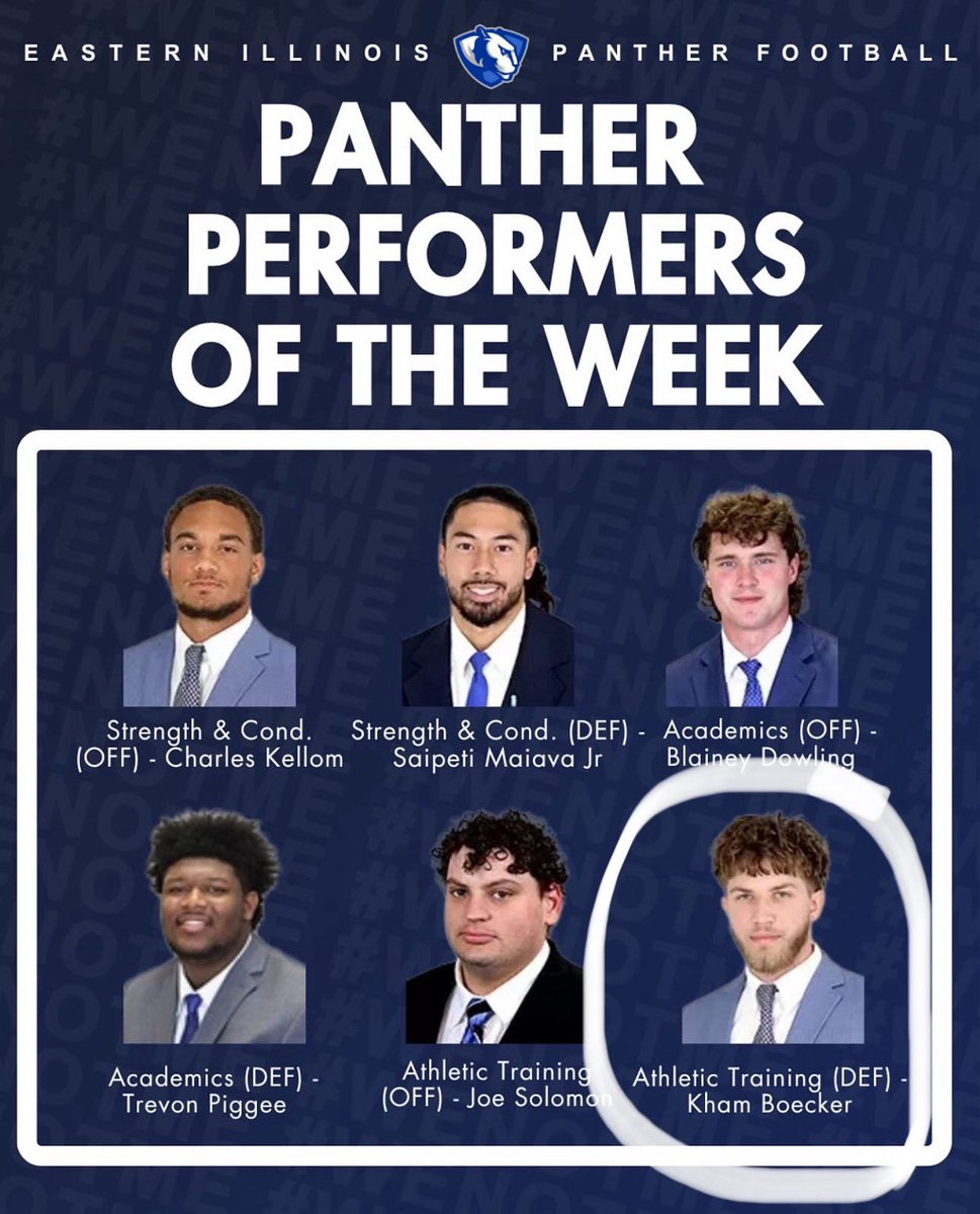 We know that Panther! Way to go (2022) Kham! <a href="/ToledoWhitmerFB/">Toledo Whitmer Football</a>