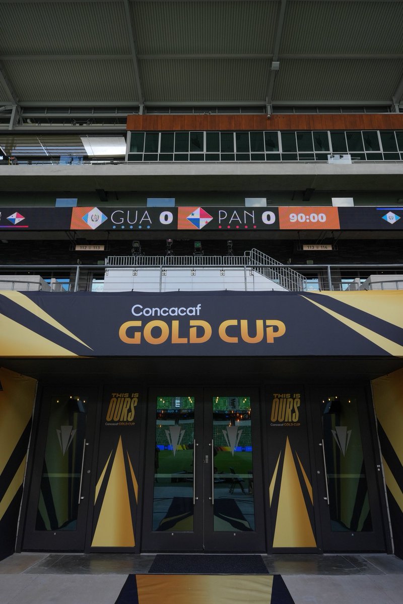 Todo listo desde el 🏟️Q2 Stadium. Nos vemos a las 9pm Panamá🇵🇦. 

#MásPanameñosQueNunca🇵🇦