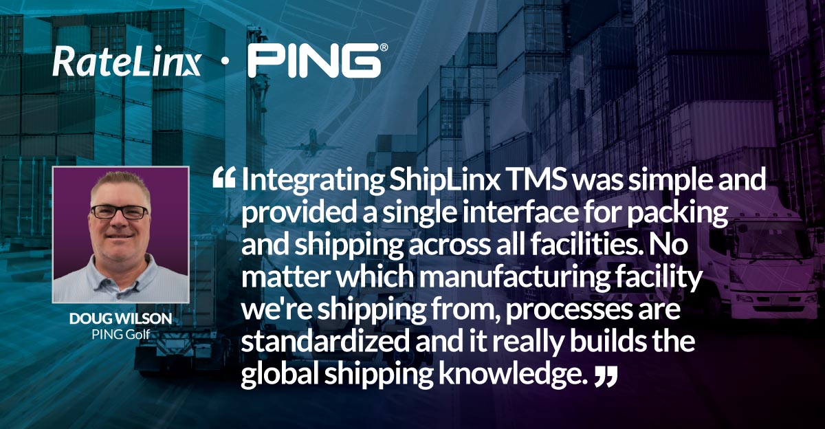 Hearing Doug Wilson from <a href="/PingTour/">PING GOLF</a> share how ShipLinx TMS standardizes shipping across all their facilities is why we build solutions that simplify logistics.

Interested in learning more? 

🎥 Catch the full conversation here: zurl.co/Dudgg
