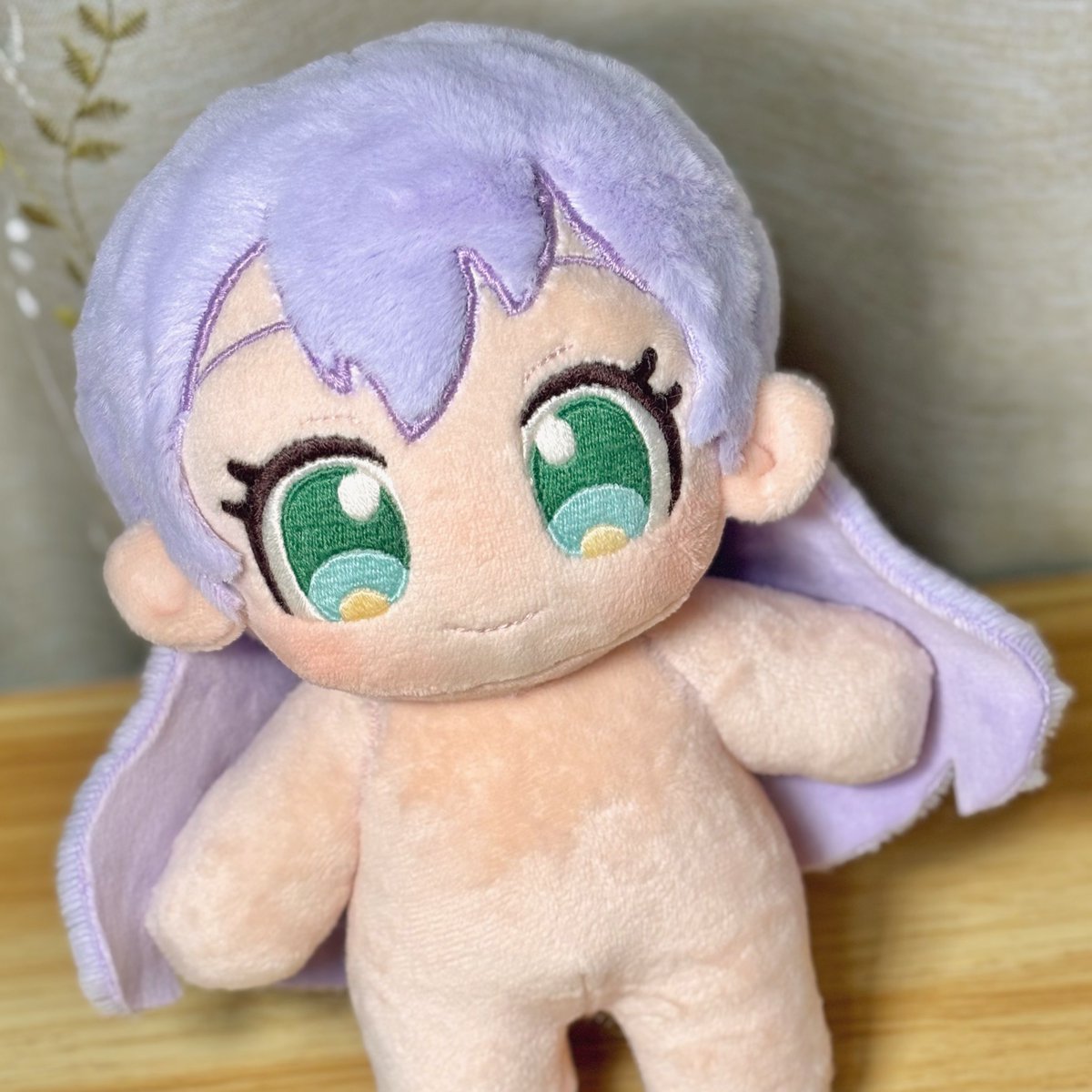 骨入り20cmぬいぐるみが完成しました！🧸🎉 ハーフツインの髪は磁石