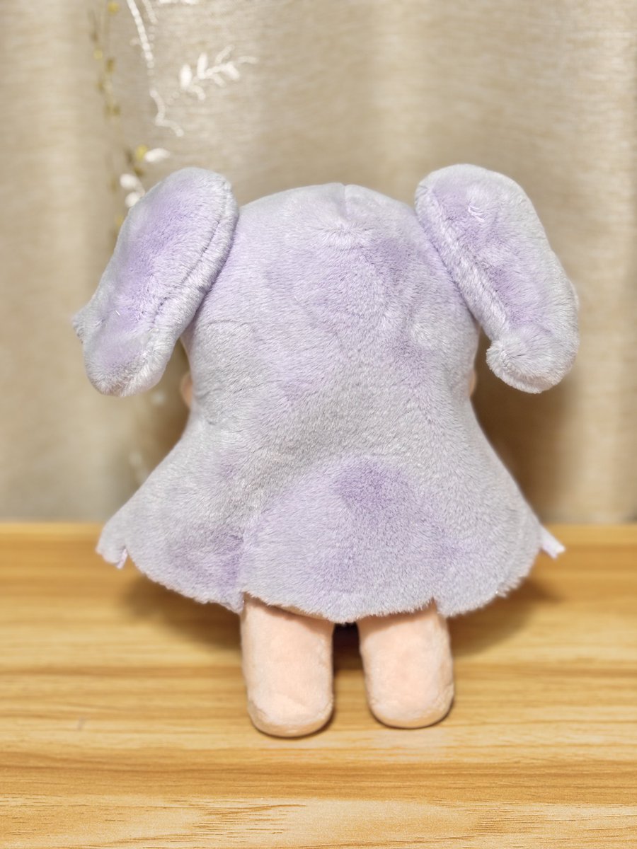 骨入り20cmぬいぐるみが完成しました！🧸🎉 ハーフツインの髪は磁石