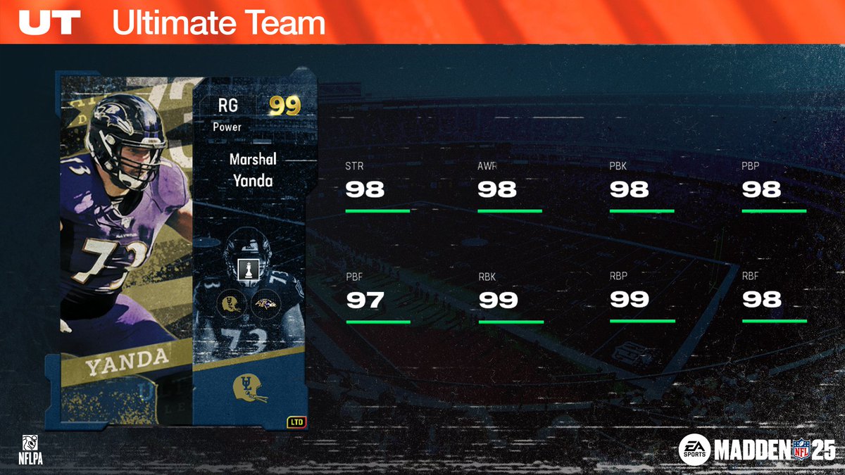 EASPORTS_MUT's tweet image. Ultimate Legends built for the trenches drop tomorrow in #Madden25 💥
👑 Reggie White
👑 Rob Gronkowski
👑 Ndamukong Suh
👑 Marshal Yanda