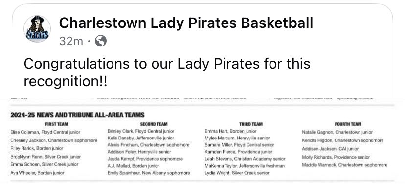 So proud of my team! <a href="/CHS_LPBB/">Lady Pirate Basketball</a> <a href="/KYIN_Hoops_GBB/">Kentuckiana Hoops Girls AAU</a> <a href="/OfficialSEMOWBB/">SEMO Women’s Basketball</a> <a href="/IWU_WBB/">IWU WBB</a> <a href="/CoachSchollNCSA/">Nicole Scholl</a>