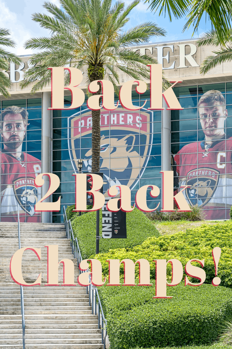 Congrats to <a href="/FlaPanthers/">Florida Panthers</a> hockey team! 😻 Back-to-back Stanley Cup Champions! 🏆🏆 Looking forward to the parade in Fort Lauderdale! 🎉 From all of us at Fast Payday Loans, Inc. ❤️ Can they 3-PEAT? 🏒🥅 

#Back2BackChamps #FloridaPanthers #StanleyCup #NHL #FastPaydayLoansFL