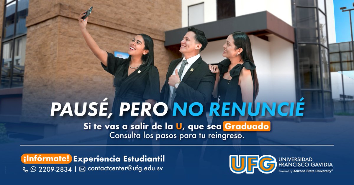 🔁 ¿Estás listo para retomar tu camino?

Este es el momento de regresar y cumplir esa meta.

📢 Ya está habilitado el trámite de reingreso para el ciclo 02-2025.

Completa el formulario 👉 zcform.com/Ezv0C