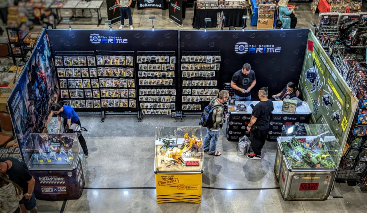 fans_hobby's tweet photo. Fans Hobby VE series landed at @JoefestToyComic !
Have a preview of the booth & display!
Pls visit us at @chosenprime booth (no. 183 & 184), see you at the show!
#fanshobby #1to12scale #aireagle #1to12vehicle #ve03 #ve01 #ve01a #joefest2025 #ve02 https://t.co/2HDHbwkSGw