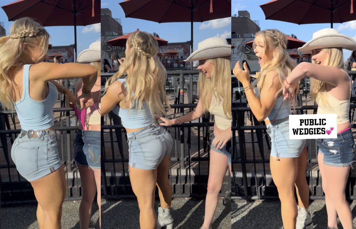 back &amp; forth public wedgie dares uploaded!! That’s over 190 wedgies on my 0F now💗💕