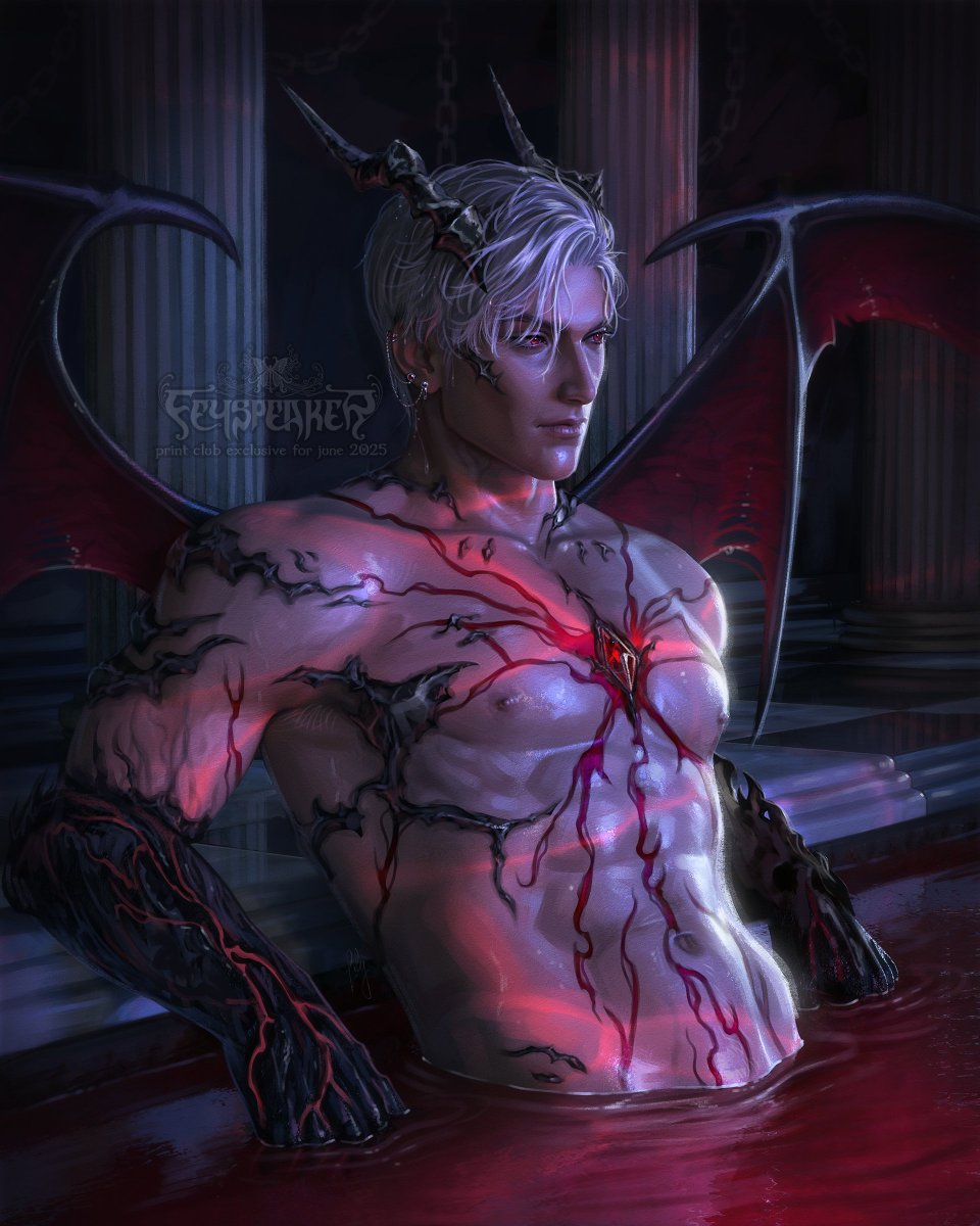 feyspeaker's tweet image. Scarlet Dragon 🖤🩸
this month's print club exclusive
#LoveandDeepspace #Sylus