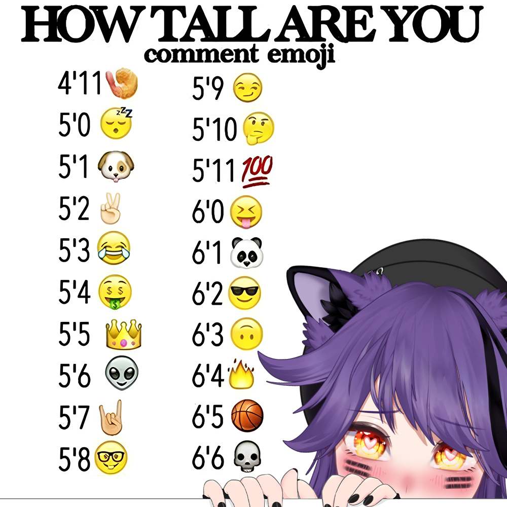 Are you taller than me? 😲