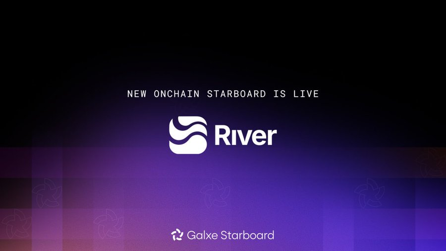 📢 Duyuru

<a href="/Galxe/">Galxe</a> Starboard kullanıcıları $100,000 değerinde $RIVER token alacak. Buradan katılabilirsiniz. g.xyz/river-starboard

<a href="/GravityChain/">Gravity</a> $G <a href="/RiverdotInc/">River</a> <a href="/River4fun/">River4FUN 🐝</a> #Web3 #Airdrop