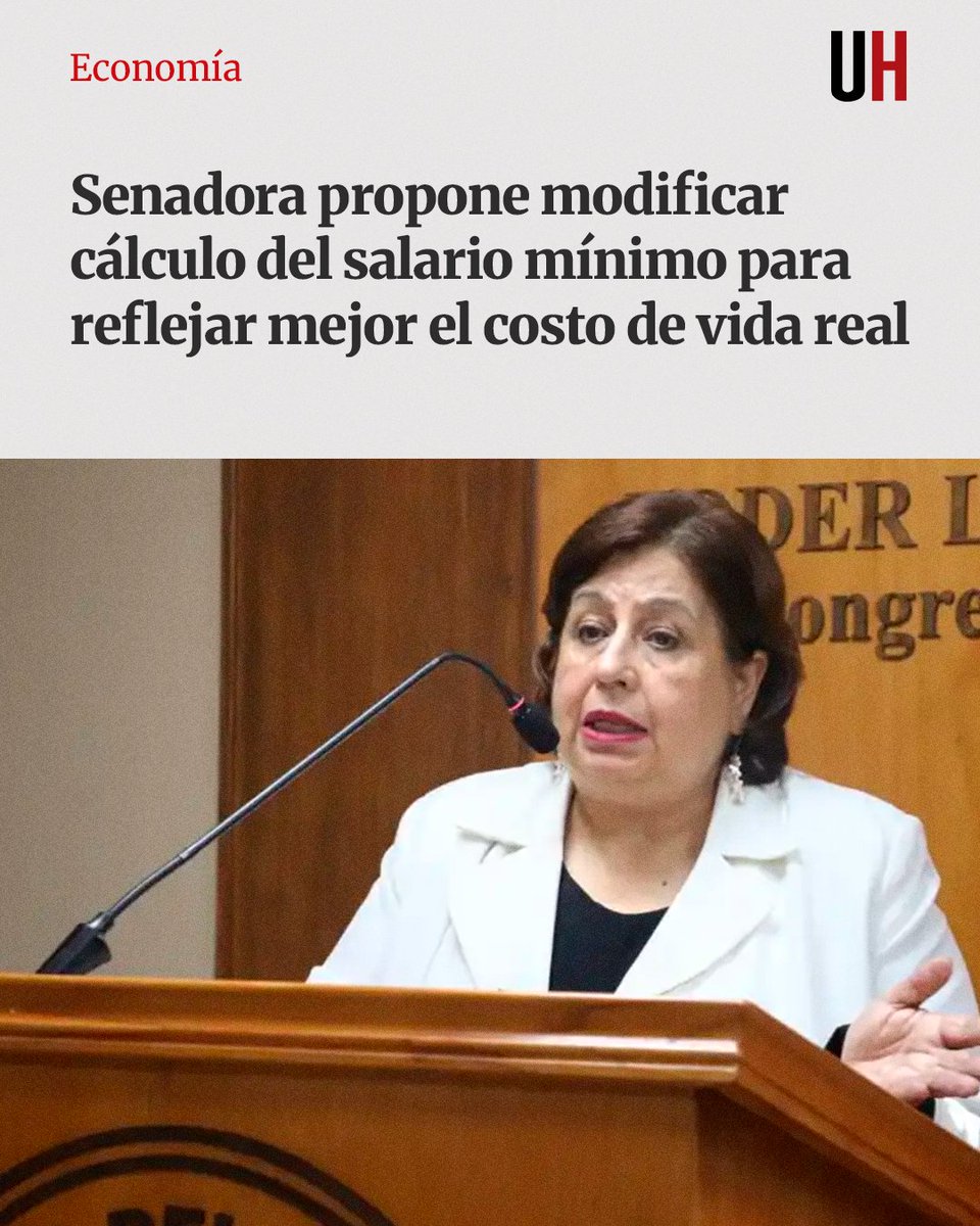 La senadora nacional Esperanza Martínez presentó un proyecto de ley que busca modificar el método de cálculo del salario mínimo en Paraguay, con el objetivo de que refleje de manera más justa el verdadero aumento del costo de vida de la población trabajadora.

🔴 Nota: