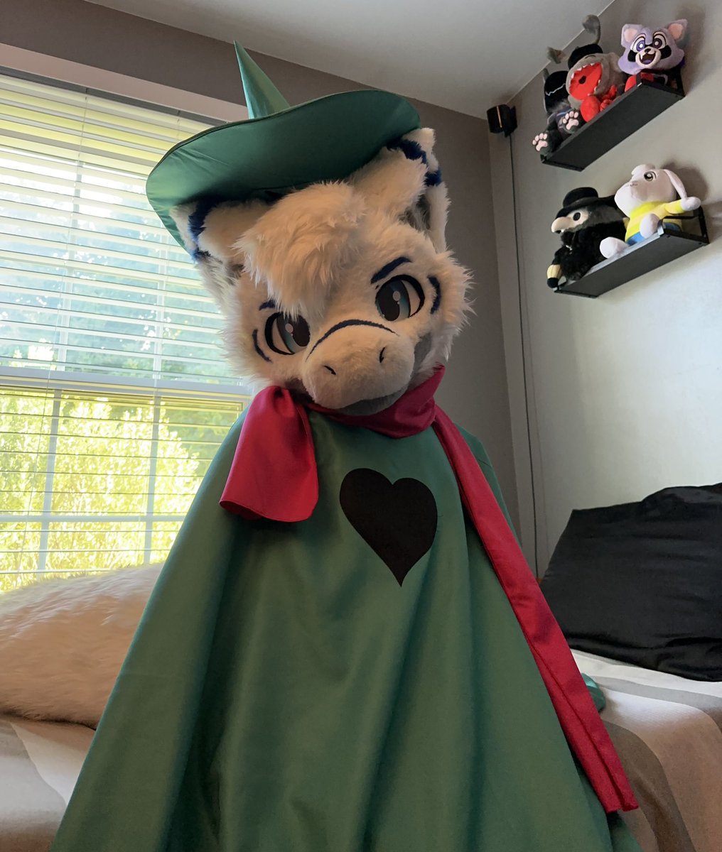 He played Deltarune for 5 seconds and now he thinks he’s Ralsei…