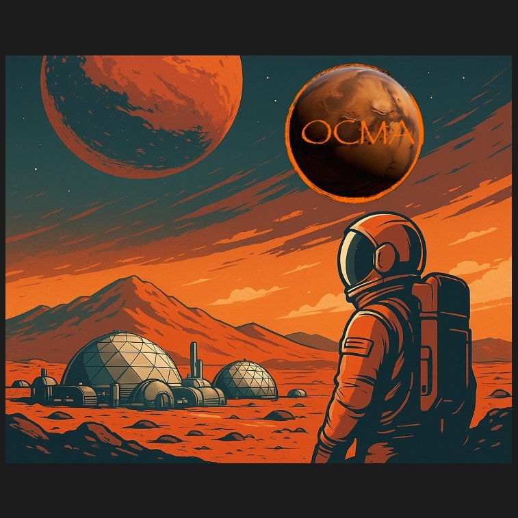 occupymarstoken's tweet photo. $OCMA isn’t just currency — it’s the lifeblood of Mars colonies
Powering trade, innovation &amp; survival, it lays the foundation for humanity’s next great leap 
The Martian economy starts here and now
#OCMA #Mars #Blockchain #SpaceEconomy #FutureCurrency #MarsColonization #RedPlanet https://t.co/Qeds7WOi5P
