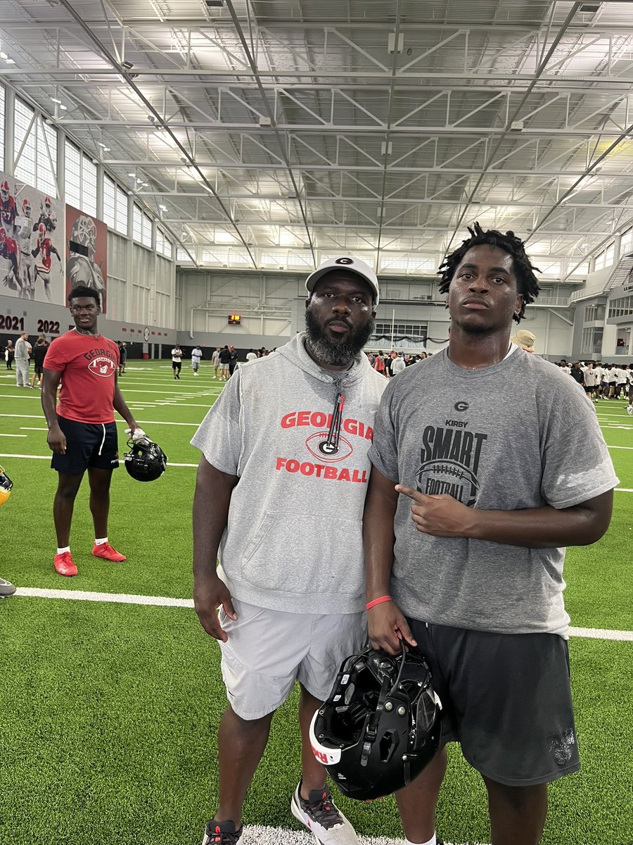 JAMARCUS JONES (@jamarcusjones27) on Twitter photo Had an amazing time at the <a href="/universityofga/">UGA</a> camp good reps and good work thank God for all of the blessings and thank <a href="/TravionScott/">Tray Scott</a> for the coaching and helping me improve my game <a href="/RecruitGeorgia/">Recruit Georgia</a> <a href="/RidgelandHSFtbl/">Ridgeland Panthers Football</a> <a href="/RustyMansell_/">Rusty Mansell</a> <a href="/GAVarsityRivals/">GaVarsity</a> <a href="/NEGARecruits/">Northeast Georgia Recruits</a> <a href="/GeorgiaFootball/">Georgia Football</a> Had an amazing time at the <a href="/universityofga/">UGA</a> camp good reps and good work thank God for all of the blessings and thank <a href="/TravionScott/">Tray Scott</a> for the coaching and helping me improve my game <a href="/RecruitGeorgia/">Recruit Georgia</a> <a href="/RidgelandHSFtbl/">Ridgeland Panthers Football</a> <a href="/RustyMansell_/">Rusty Mansell</a> <a href="/GAVarsityRivals/">GaVarsity</a> <a href="/NEGARecruits/">Northeast Georgia Recruits</a> <a href="/GeorgiaFootball/">Georgia Football</a>