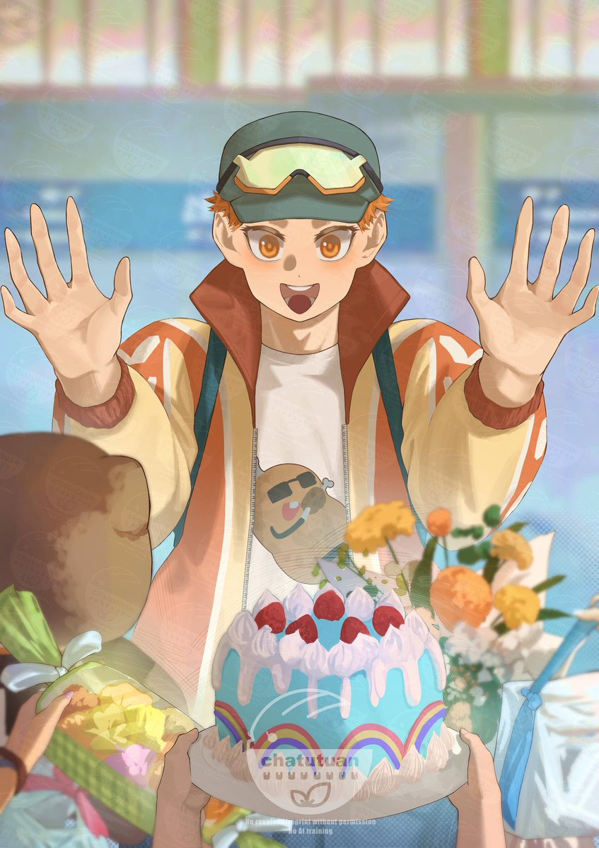 chatutuan's tweet image. ☀️🖤誕生日おめでとう🧡🐦‍⬛

#日向翔陽生誕祭2025 
#日向翔陽誕生祭2025 
#日向翔陽誕生祭 
#6月21日は日向翔陽の誕生日 
#日向翔陽 
#ハイキューFA