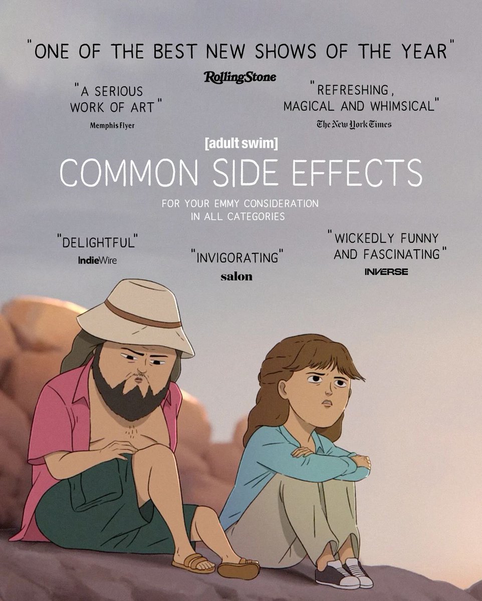 AdultSwimUK's tweet image. Maybe if we do everything right, we can heal the world 

#CommonSideEffects all episodes are streaming now across Europe on Max and on Channel 4 (UK &amp;amp; Ireland)