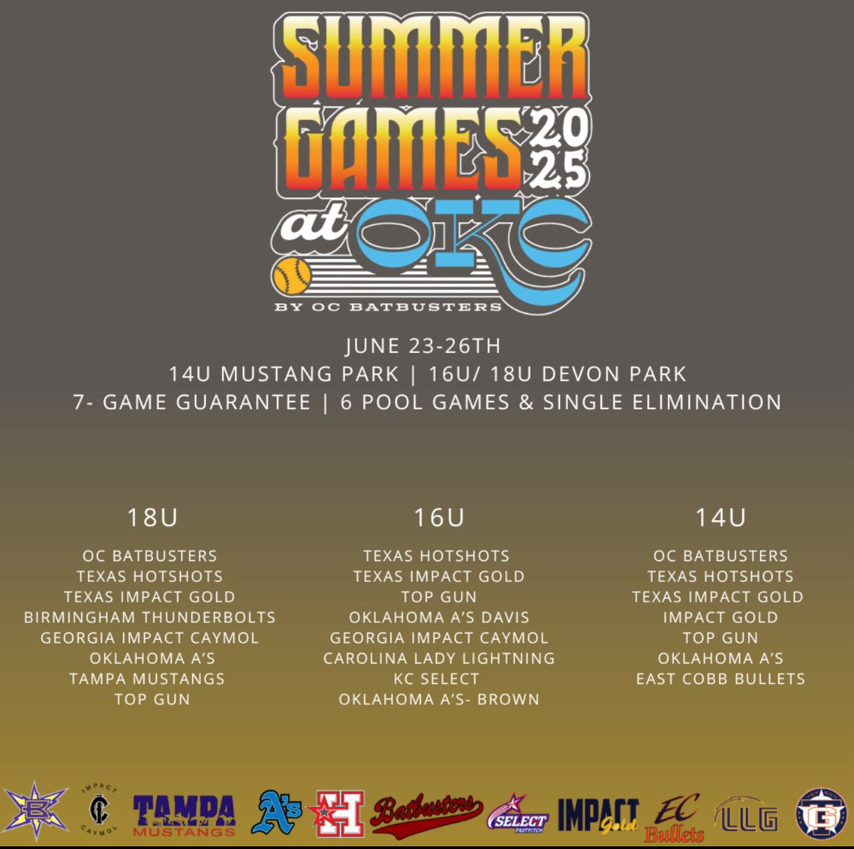 I’m super excited for this opportunity to play in OKC! Fly out tomorrow to prepare for the week! #impactcaymol #GoGod #bethehunter
<a href="/LibertySB/">Liberty Softball</a> <a href="/SBRRetweets/">Softball Recruiting Reposts</a> <a href="/ncsa/">NCSA College Recruiting</a>