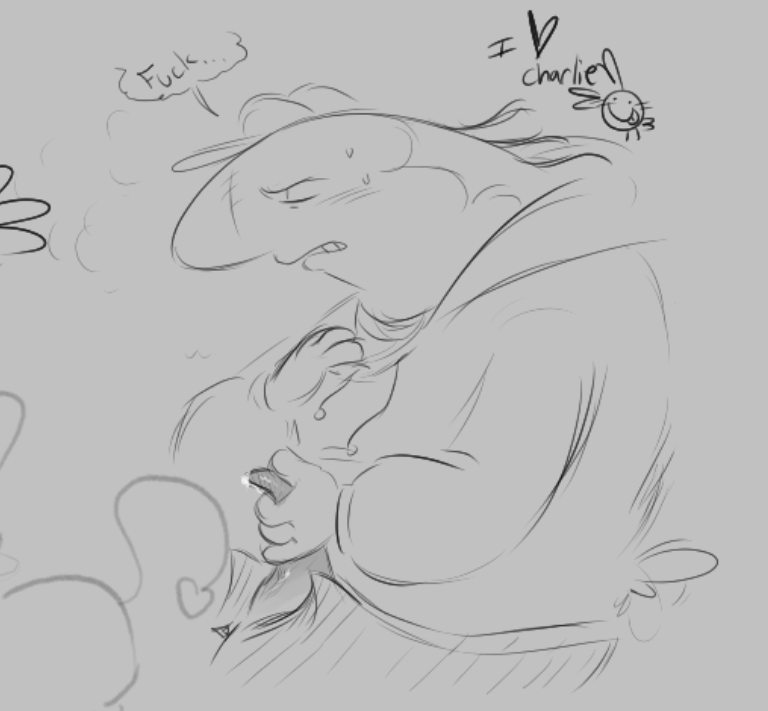Ghostgonedark's tweet photo. Charlie doodle on a NSFW magma live

#cummingcoworkers https://t.co/YcZ8nXWC9G