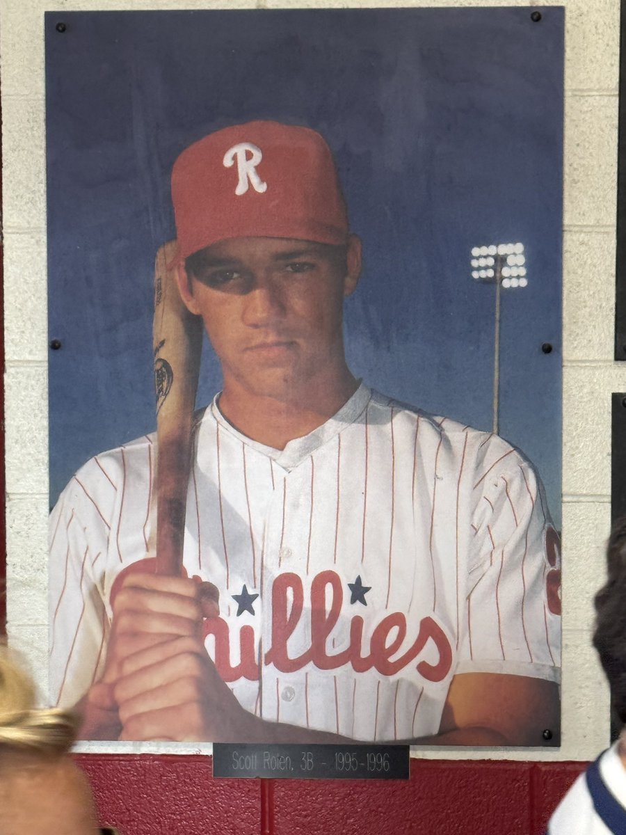dcwelch_24's tweet image. In Reading, PA tonight to catch McCade Brown, even though he’s already tossed a gem this series. There’s a lot of Hoosier personnel recognized around the stadium with Mickey Morandini, Scott Rolen, and Dan Held