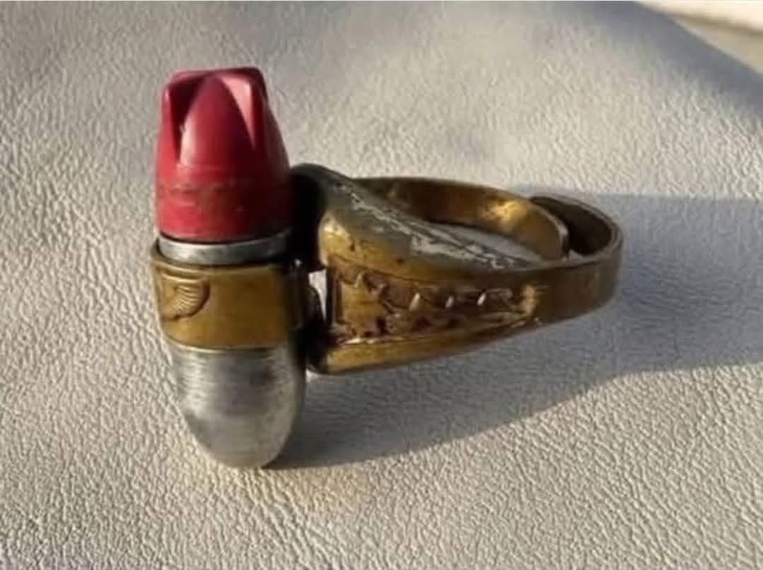WTF???
1947 Kix Cereal "Lone Ranger Atomic B@mb Ring"