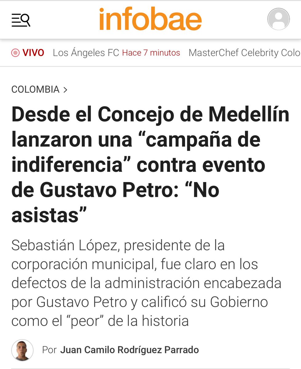 Sebastián López V. (@sebaslopezv) on Twitter photo ¡El pueblo ya tomó una decisión Gustavo Petro! 
➡️infobae.com/colombia/2025/… ¡El pueblo ya tomó una decisión Gustavo Petro! 
➡️infobae.com/colombia/2025/…