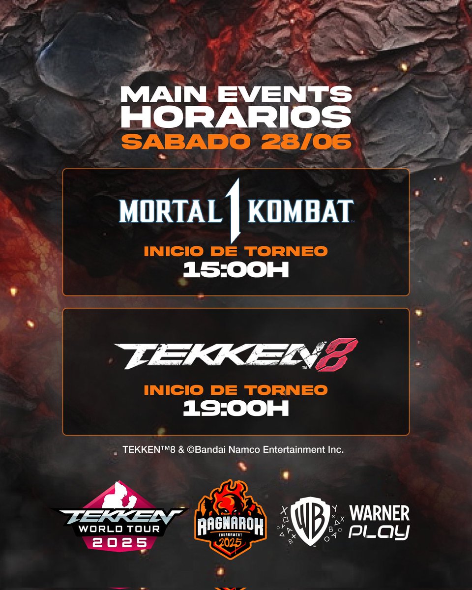 🔥 La batalla del fin del mundo está por comenzar 🔥
⏰ Ya podés consultar los horarios de los torneos MAIN del sábado 28 de junio

¿Estás listo para darlo todo en Ragnarok 2025? ⚔️
No te lo podés perder 🤯

#FGC #Córdoba #Ragnarok2025