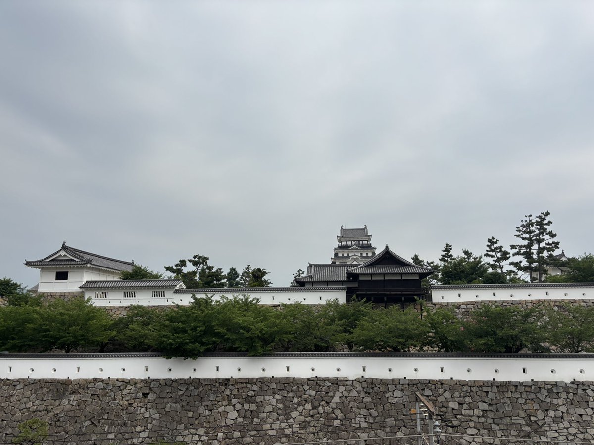親の顔より見た福山駅ホームからの福山城🏯