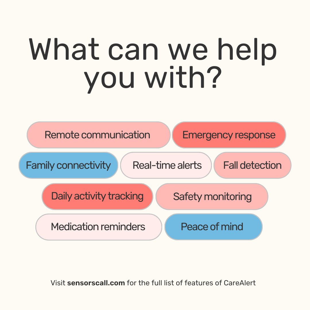 🚀 Experience exceptional care with our device! Get real-time notifications, reminders, and activity tracking.

From hygiene to kitchen usage, we've got you covered. Discover the future of caregiving: sensorscall.com 💙

#SensorsCall #CareAlert #SeniorCare #Caregiving