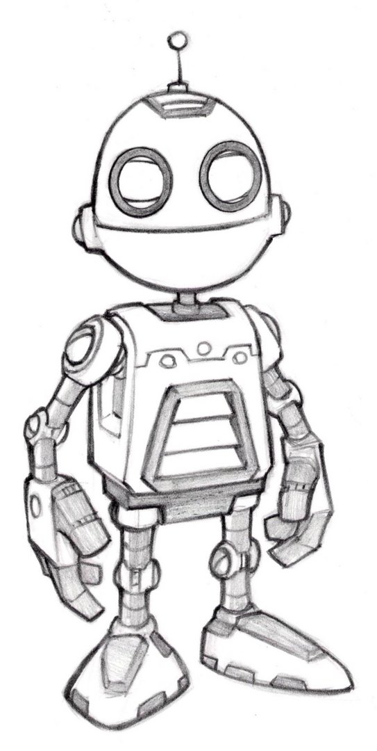 Clank Sketch
'Ratchet &amp; Clank'
PlayStation 2