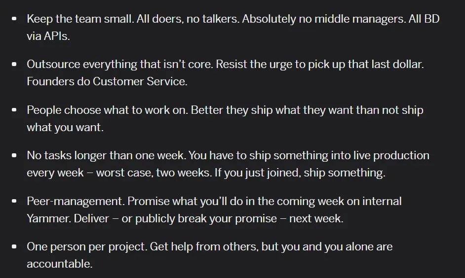 Naval Ravikant (<a href="/naval/">Naval</a>) on how to build the team that ships: