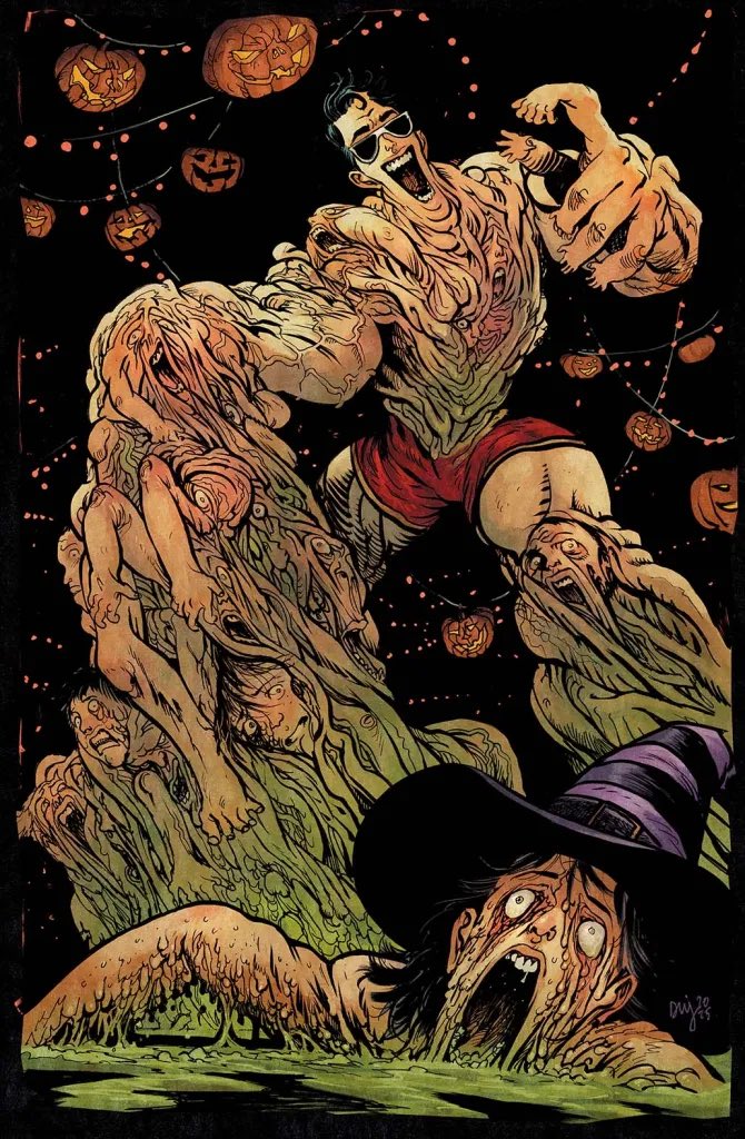 danielwarrenart's tweet image. EW GROSS. From ZATANNIC PANIC 1, out in October!