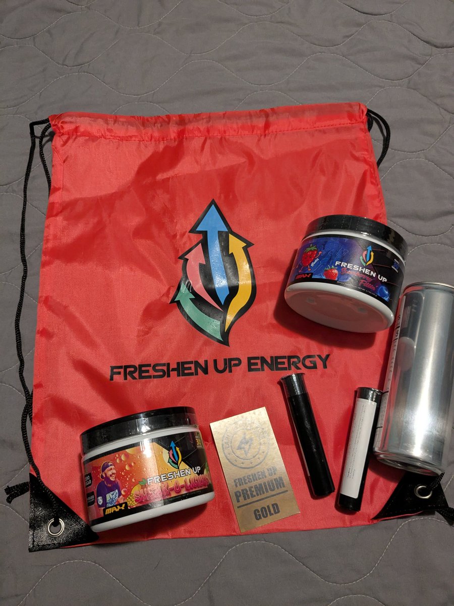 CleanDEE (@dallascissell) on Twitter photo Got my <a href="/DrinkFreshenUp/">Freshen Up Energy</a> gold subscription and 2 tubs I ordered. Let's goooo #FreshenUpFriday Got my <a href="/DrinkFreshenUp/">Freshen Up Energy</a> gold subscription and 2 tubs I ordered. Let's goooo #FreshenUpFriday