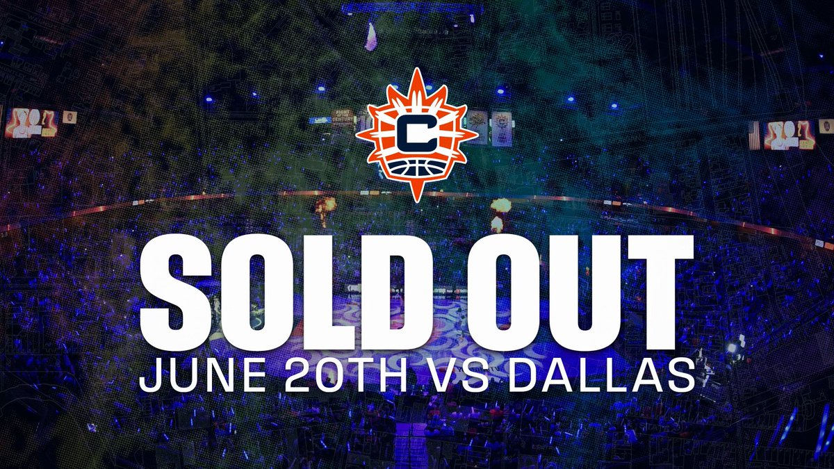 PRESS RELEASE: Connecticut Sun Sell Out PRIDE Night

Details: bit.ly/4ed0AVG