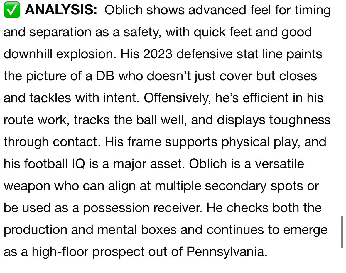 Matthew Oblich (@matt_oblich) on Twitter photo Thank you <a href="/sixstarfootball/">Six Star Football | PLUS+</a> for the write up! 🙌 <a href="/PrepRamblers/">Cathedral Prep Football (Erie, PA)</a> <a href="/cpmisch87/">Mike Mischler</a> <a href="/Coach_Nickson/">Jayson Nickson</a> <a href="/Ebizzness_101/">Coach E.B.</a> Thank you <a href="/sixstarfootball/">Six Star Football | PLUS+</a> for the write up! 🙌 <a href="/PrepRamblers/">Cathedral Prep Football (Erie, PA)</a> <a href="/cpmisch87/">Mike Mischler</a> <a href="/Coach_Nickson/">Jayson Nickson</a> <a href="/Ebizzness_101/">Coach E.B.</a>