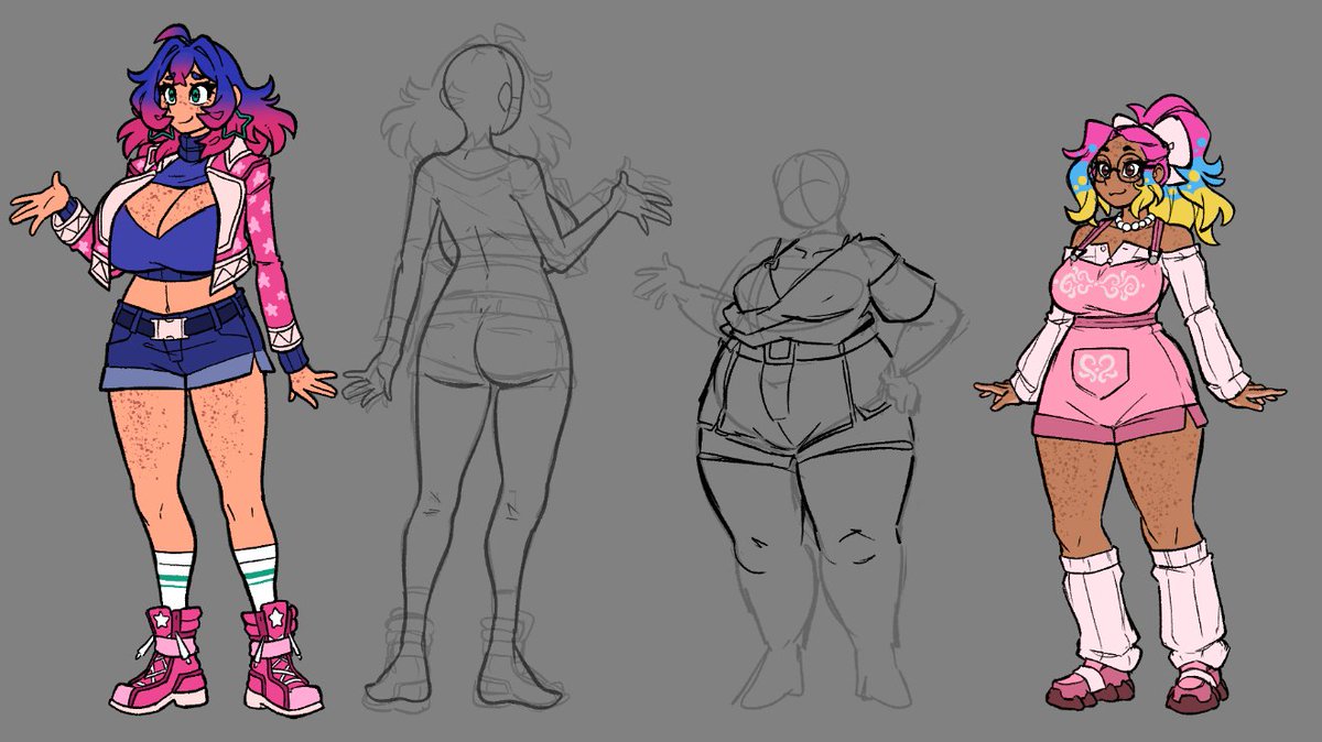 Progress on Art Fight stuff!
It's not much but it's a start lol