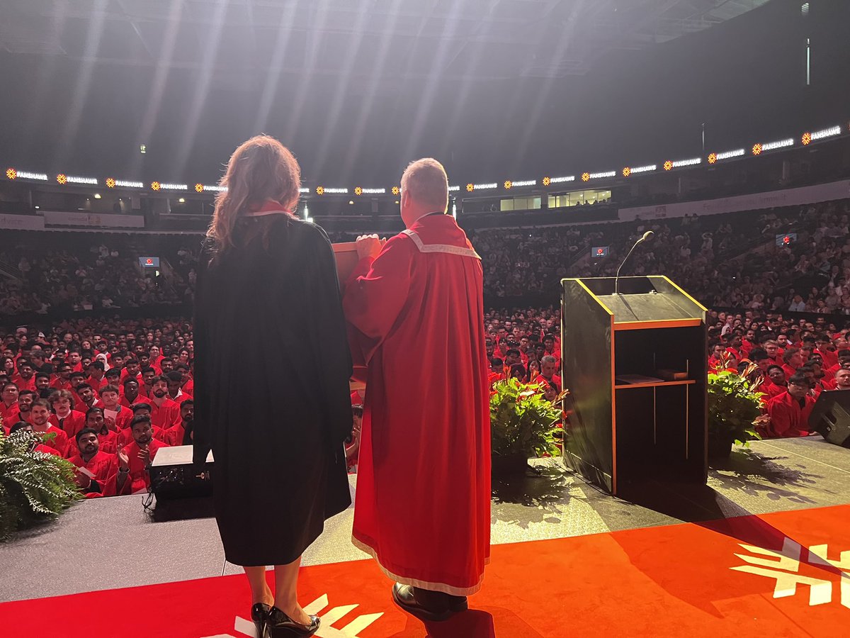 BriscoeClass's tweet image. Feeling deeply grateful to receive an Honorary Diploma from @FanshaweCollege. Thank you, President Peter Devlin &amp;amp; Fanshawe team. Congratulations to the incredible Class of 2025—your future is bright!