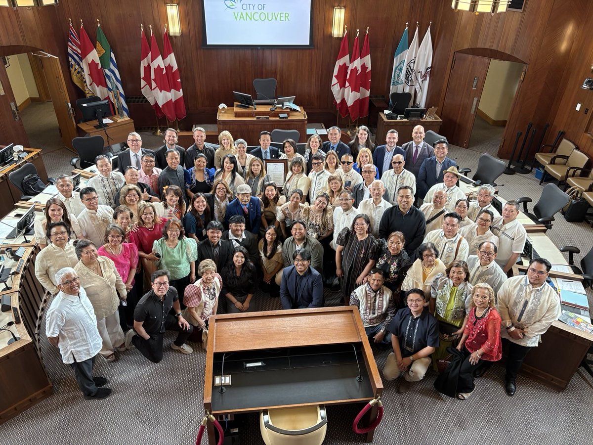 Proclamation by the City of Vancouver that recognizes 
the over 100,000 residents of Philippine Heritage living in B.C.  Very timely as the community heals from the tragedy at the Lapu Lapu festival that happened in Vancouver last April 26, 2025.  #OMNItelevision #OMNIfilipino